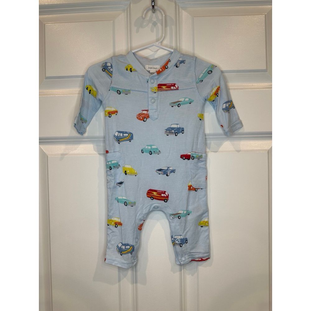 Angel Dear Bamboo Cars Onepice Size 0-3 months